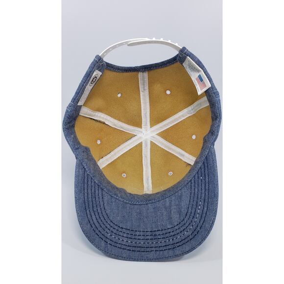 Vintage Tonkin Denim Snapback CAT Hat RN=68465 CA=1198 - Picture 7 of 8